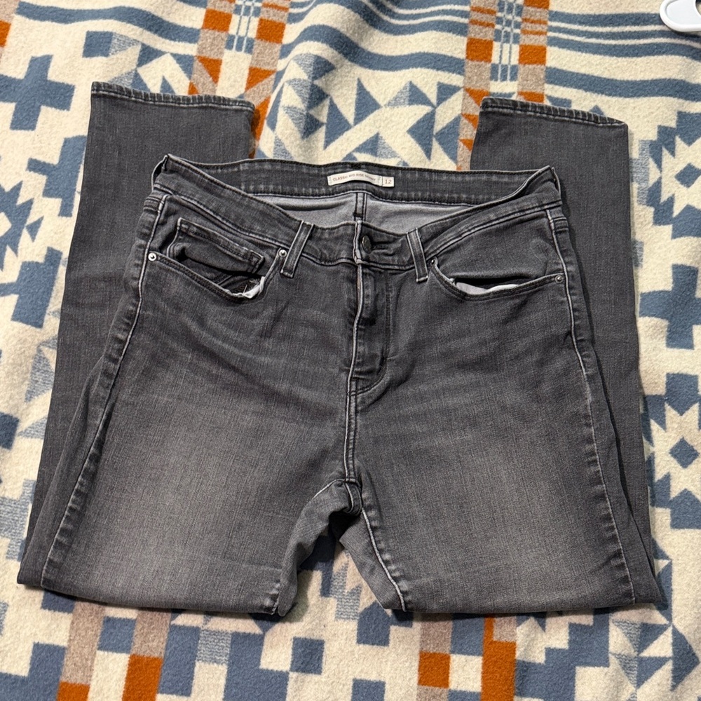 Levi's Women's Gray Skinny Jeans